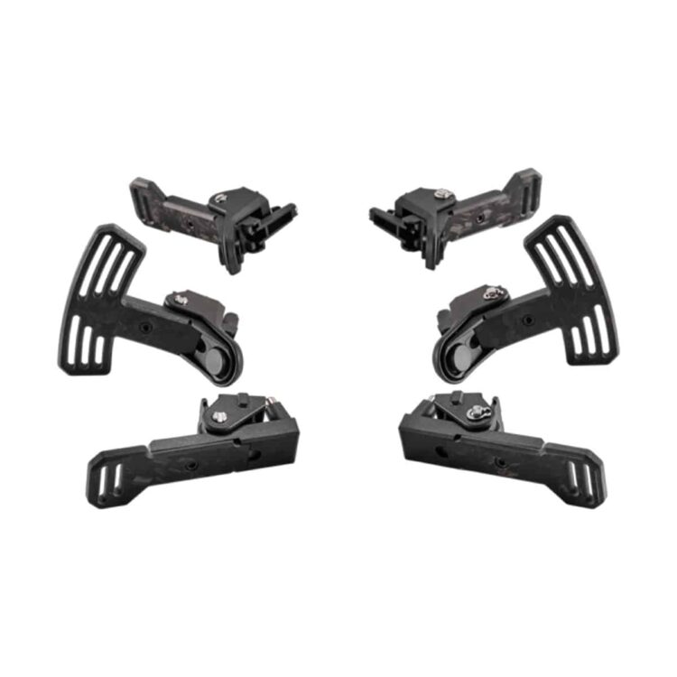 Carbon Paddles upgrade for Asetek steering wheels