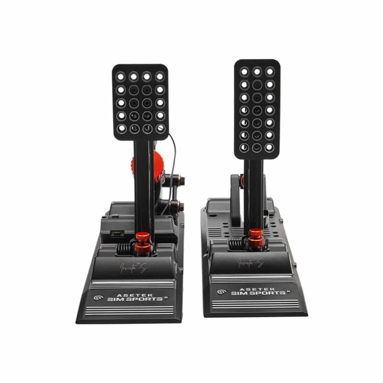 Asetek Invicta S-Series Pedals THORP II – hydraulic sim racing pedals