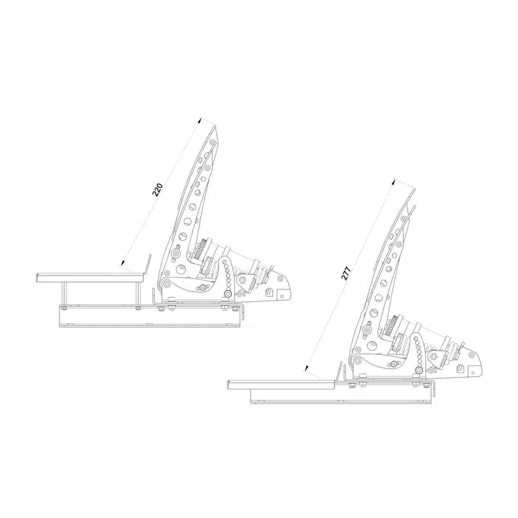 その他 Heusinkveld Sprint pedals + Base Plate Sprint Baseplate - Heusinkveld®