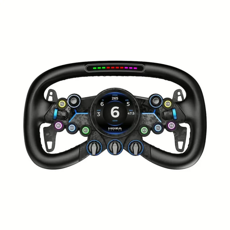 MOZA Racing Vision GS Steering Wheel – HD display sim racing wheel